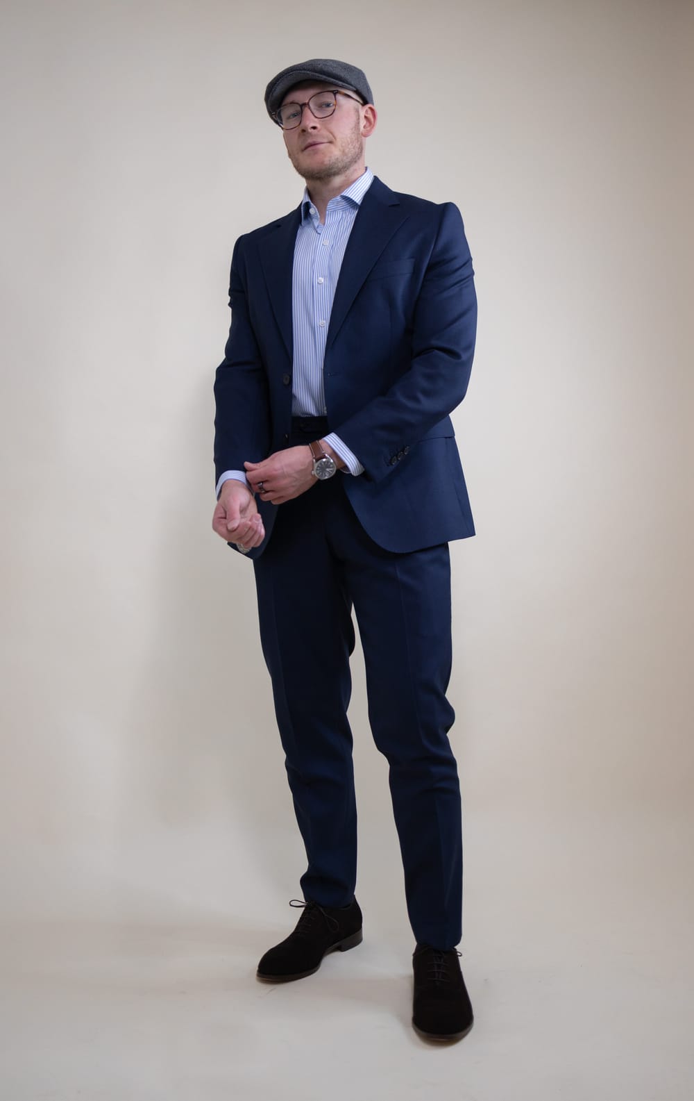 The Navy Blue Suit That Makes Everyone Stop and Ask Who You Are